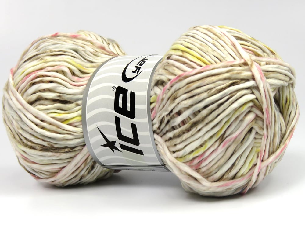 2x100gr. RAFFIA TWIST COLOR Pembe, Beyaz, Sarı, Deve Tüyü  Yazlık İplikler, Worsted