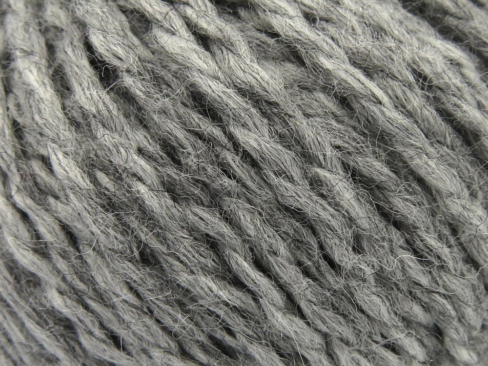 8x50gr. ROYAL WOOL Açık Gri Yün Kışlık, Yün, Worsted
