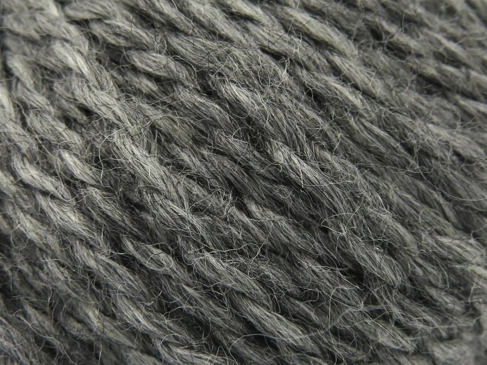 8x50gr. ROYAL WOOL Açık Gri Yün Kışlık, Yün, Worsted