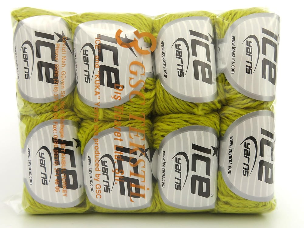 8x50gr. ROYAL WOOL Sarı Yün Kışlık, Yün, Worsted