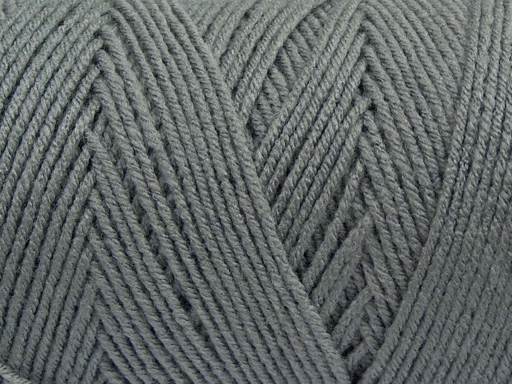 2x200gr. SAVER Açık Gri  Kışlık, Düz iplikler, Worsted, 100% Akrilik , Makina Yıkama