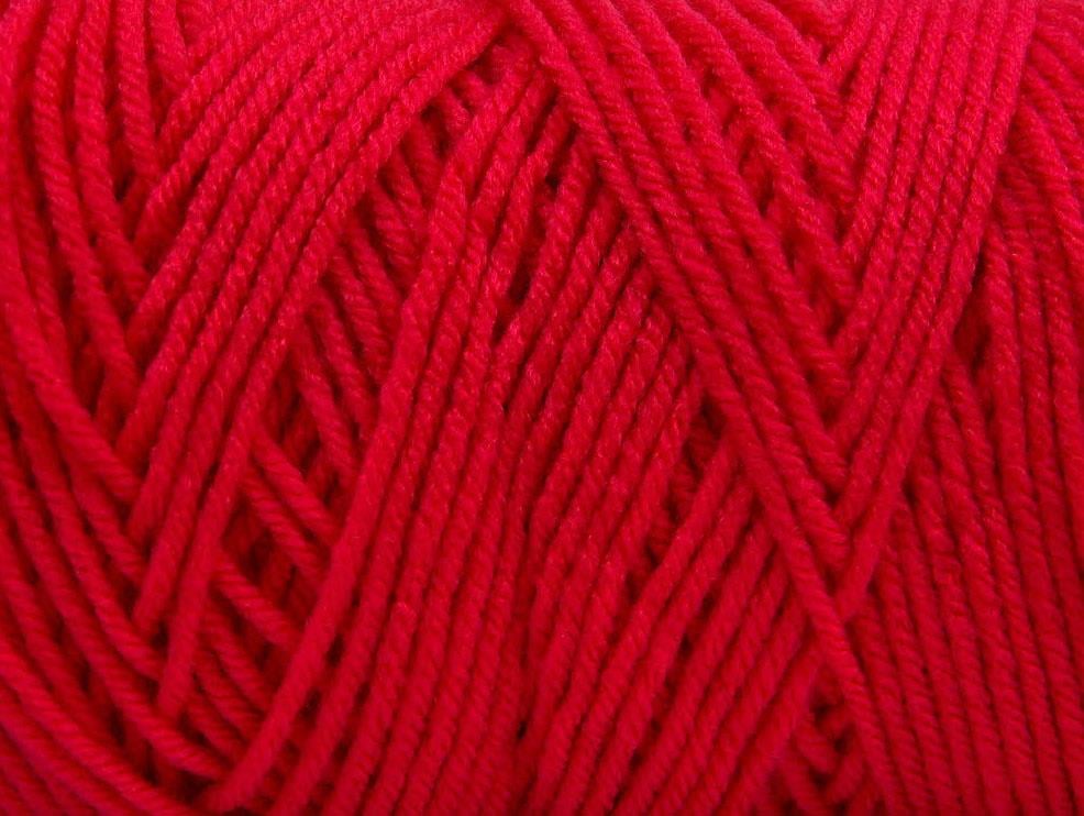 2x200gr. SAVER Şeker pembe  Kışlık, Düz iplikler, Worsted, 100% Akrilik , Makina Yıkama