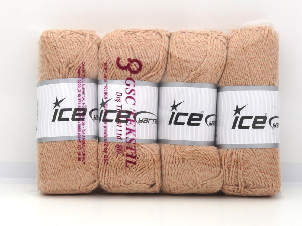 4x100gr. SAVER GLITZ Bakır Metalik Simli, Akrilik Metalik Simli, Kışlık, Düz iplikler, Worsted, Düz, Akrilik, Makina Yıkama