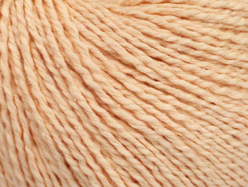 4x50gr. SILK COTTON Açık Somon Ipek, Pamuk Lüks, İpek, Yazlık İplikler, Pamuk