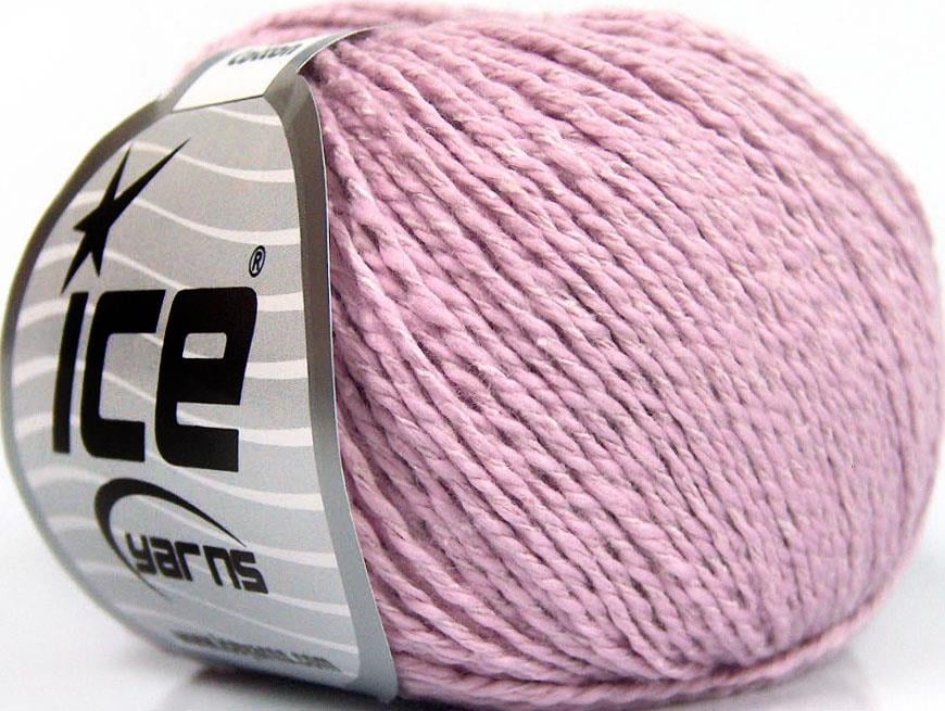 4x50gr. SILK COTTON Leylak Ipek, Pamuk Lüks, İpek, Yazlık İplikler, Pamuk