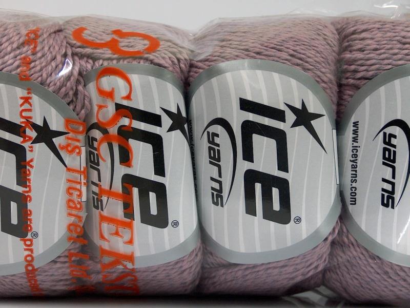 4x50gr. SILK COTTON Leylak, Orkide Ipek, Pamuk Lüks, İpek, Yazlık İplikler, Pamuk