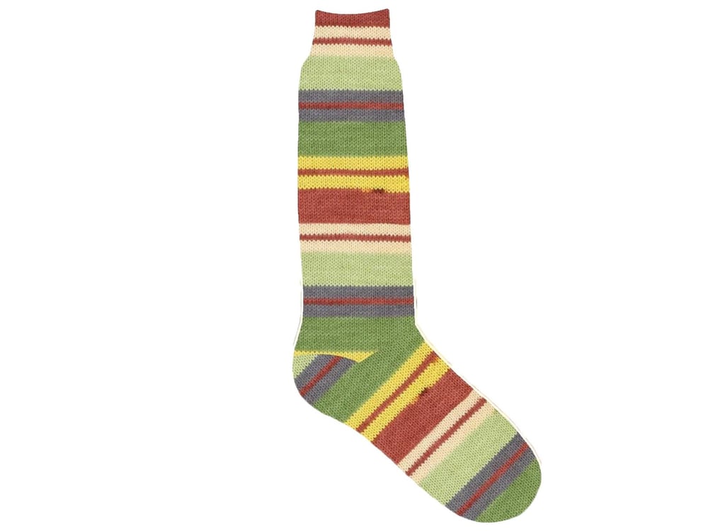 4x100gr. SMART SOCK Krem, Gri, Yeşil Tonları, Bakır  Kışlık, Çok İnce, Yün, Batik Desenli, Makina Yıkama