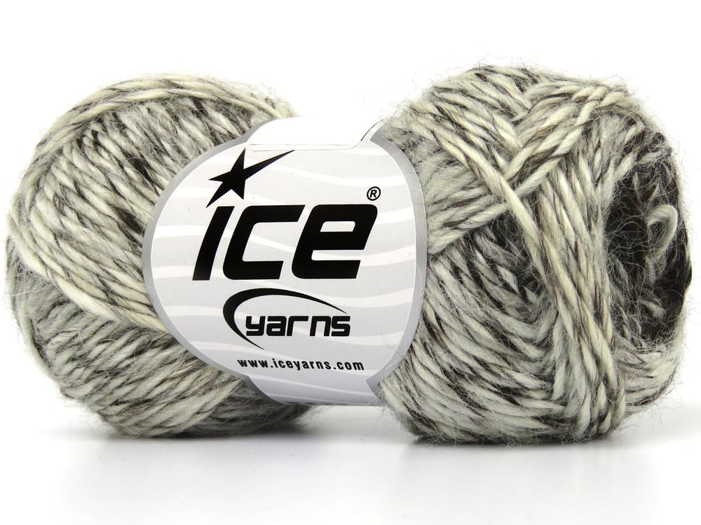 8x50gr. SONRIENTE ALPACA Krem, Koyu Kahverengi Yün, Alpaka, Akrilik Lüks, Alpaka, Kışlık, Yün, Worsted, Akrilik