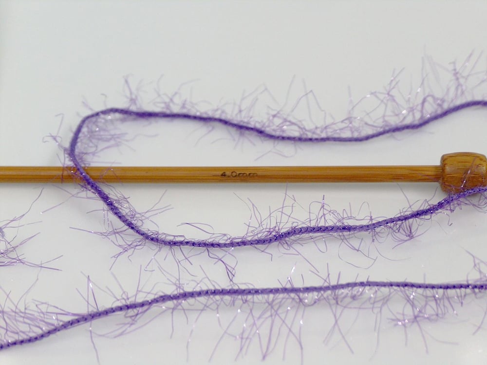 8x50gr. SPARKLE SOFT Mor Metalik Simli Metalik Simli, Yumoş, Sakallı, Kışlık