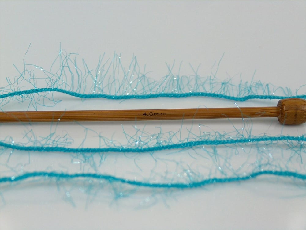 8x50gr. SPARKLE SOFT Turkuaz Metalik Simli Metalik Simli, Yumoş, Sakallı, Kışlık