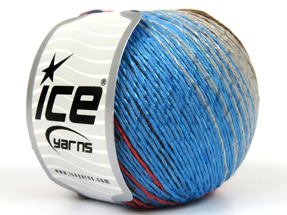 4x100gr. SUMMER COLOR Turuncu, Kahverengi Tonları, Gri Tonları Viskon, Pamuk Viskon, Yazlık İplikler, Pamuk, Batik Desenli