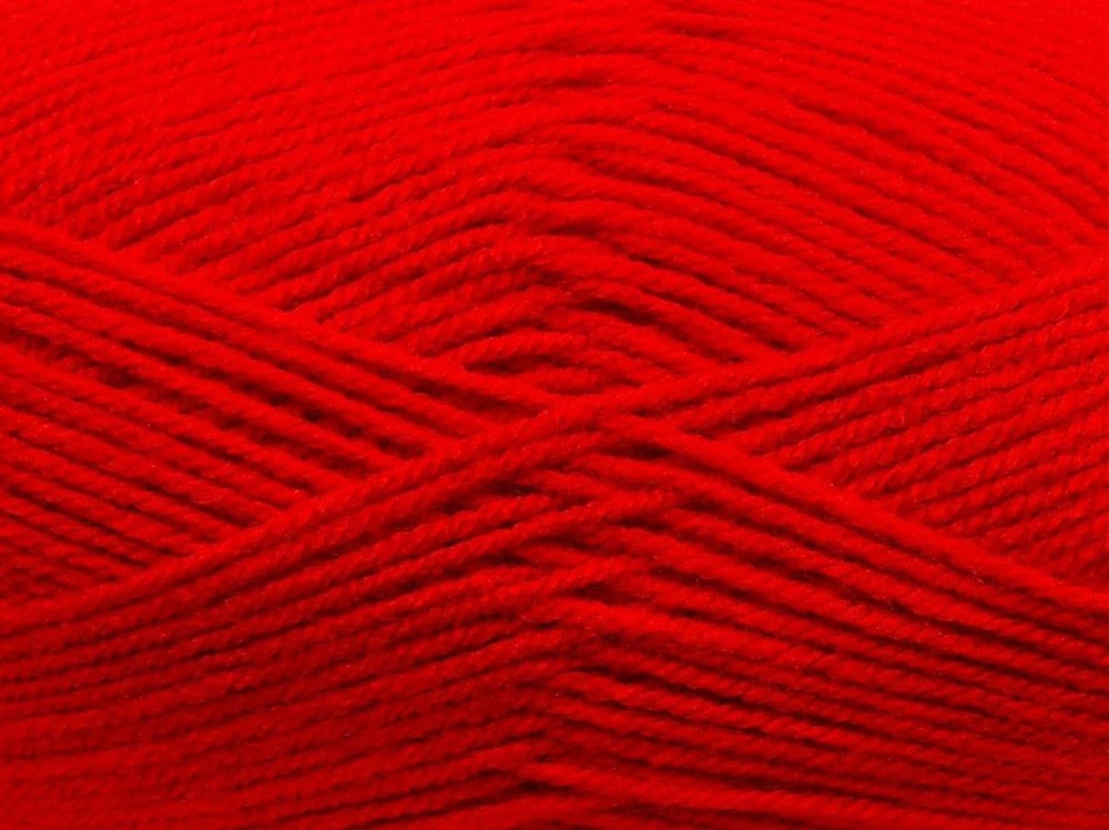 4x100gr. SUPER BABY Kırmızı Bebe Akrilik Kışlık, Bebe, 100% Akrilik