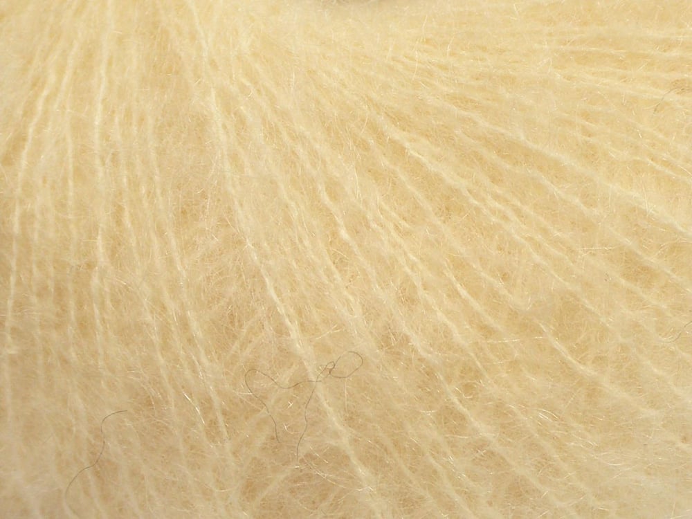 6x25gr. SUPERKID MOHAIR Koyu Krem SuperKid Tiftik Lüks, Merinos, Kışlık, Çok İnce, Yün, Kid Mohair