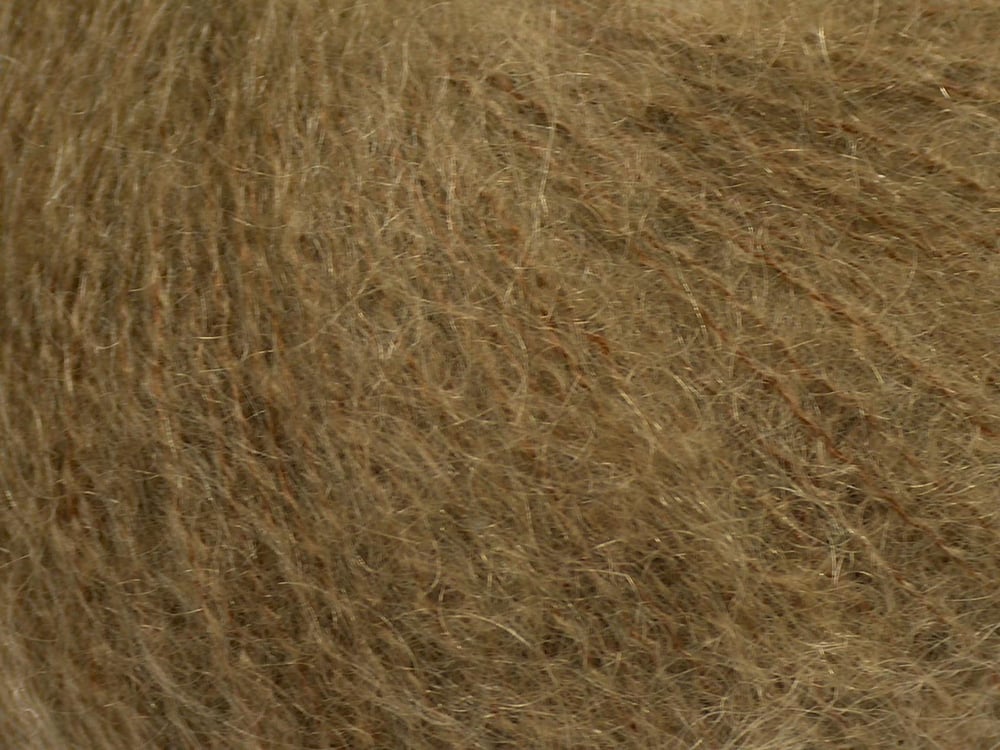 6x25gr. SUPERKID MOHAIR Koyu Deve Tüyü SuperKid Tiftik Lüks, Merinos, Kışlık, Çok İnce, Yün, Kid Mohair