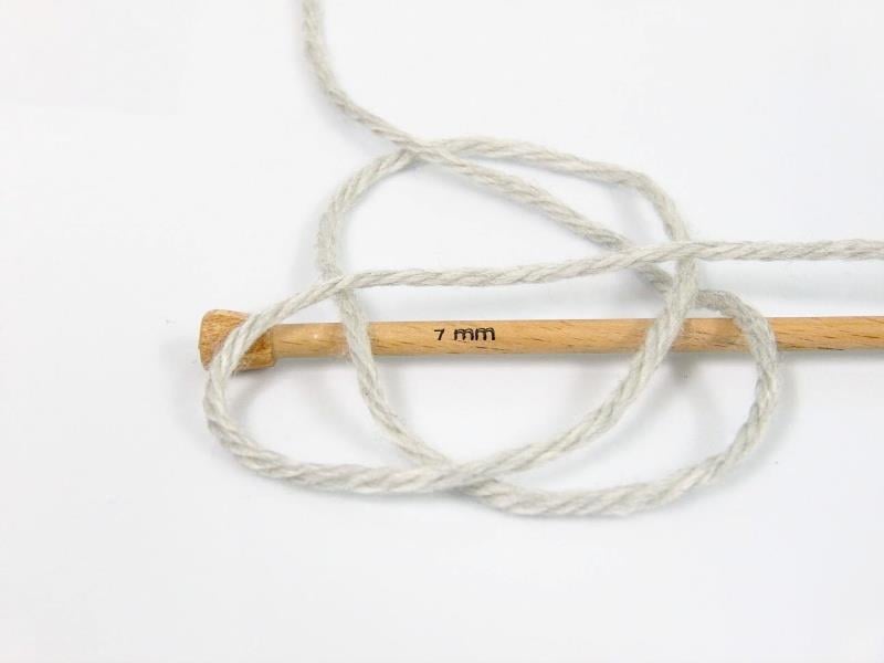 3x100gr. SUPERBULKY WOOL Açık Gri Yün, Akrilik Kışlık, Yün, Çok Kalın