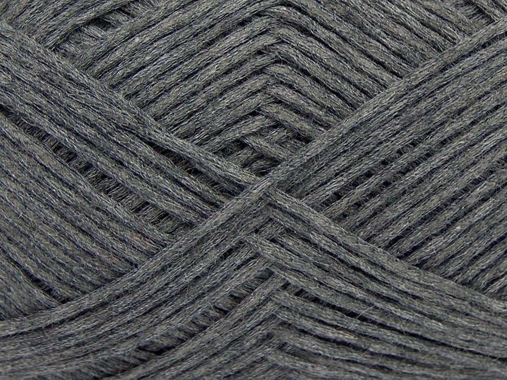 8x50gr. TUBE COTTON FINE Koyu Gri Pamuk Yazlık İplikler, Pamuk