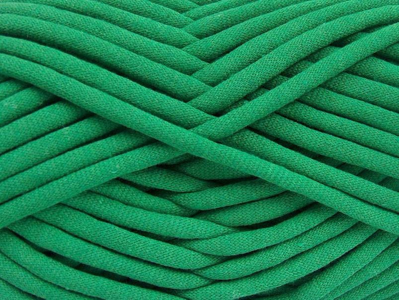 1x250gr. TUBE COTTON JUMBO Yeşil Pamuk Yazlık İplikler, Pamuk, Çok Kalın