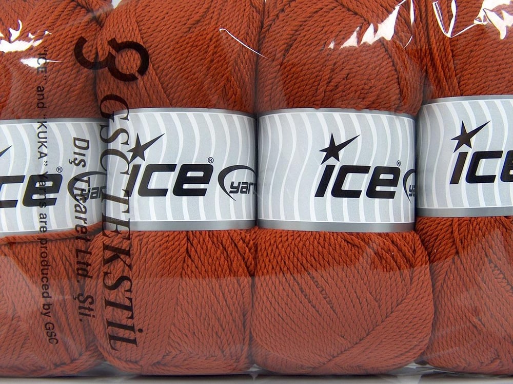 4x100gr. TWISTER DK Koyu Altın Akrilik Kışlık, Düz iplikler, 100% Akrilik