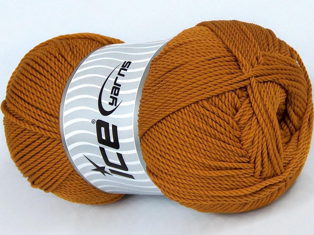 4x100gr. TWISTER DK Altın Akrilik Kışlık, Düz iplikler, 100% Akrilik