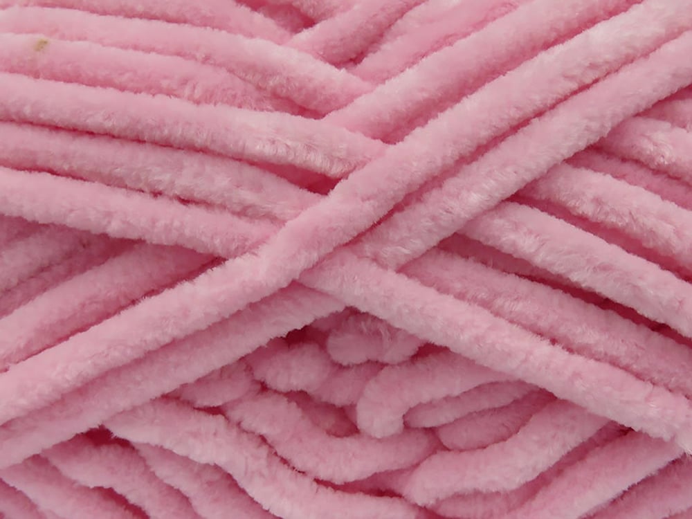 4x100gr. VELVET BABY Açık Pembe Mikro Fiber Kışlık, Bebe, Şönil, Worsted