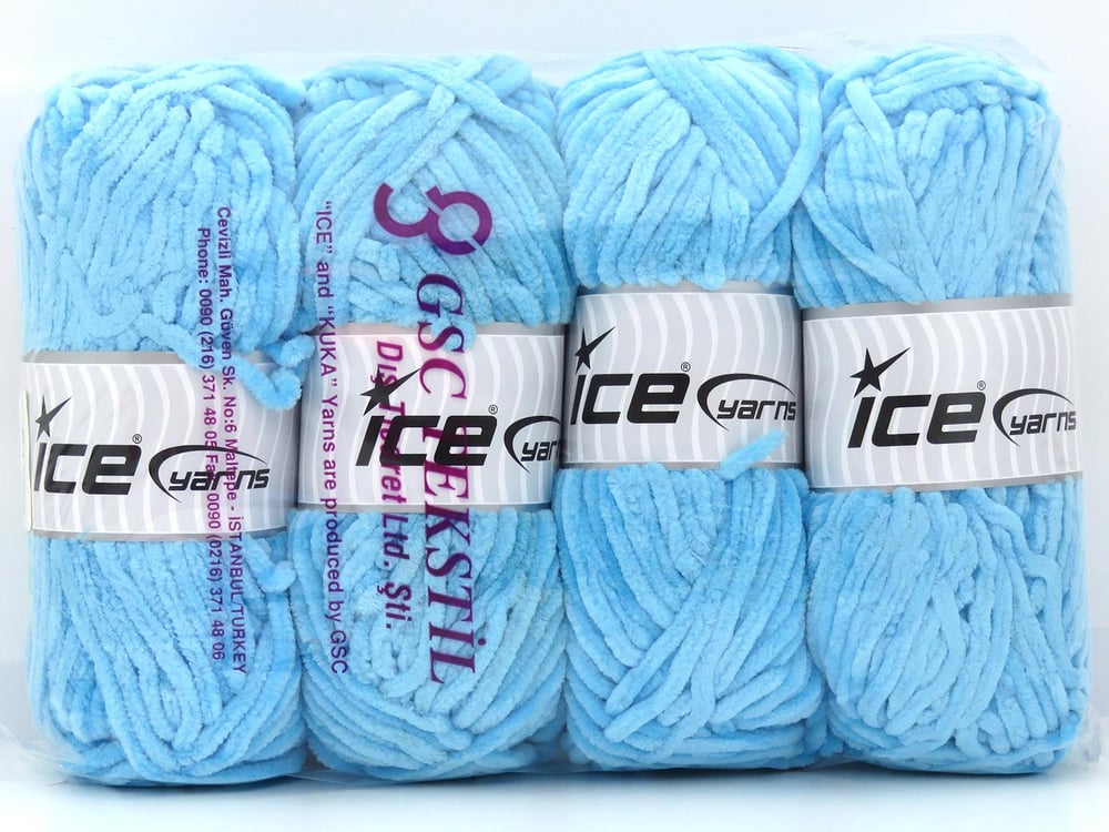 4x100gr. VELVET BABY Cam Göbeği Mikro Fiber Kışlık, Bebe, Şönil, Worsted