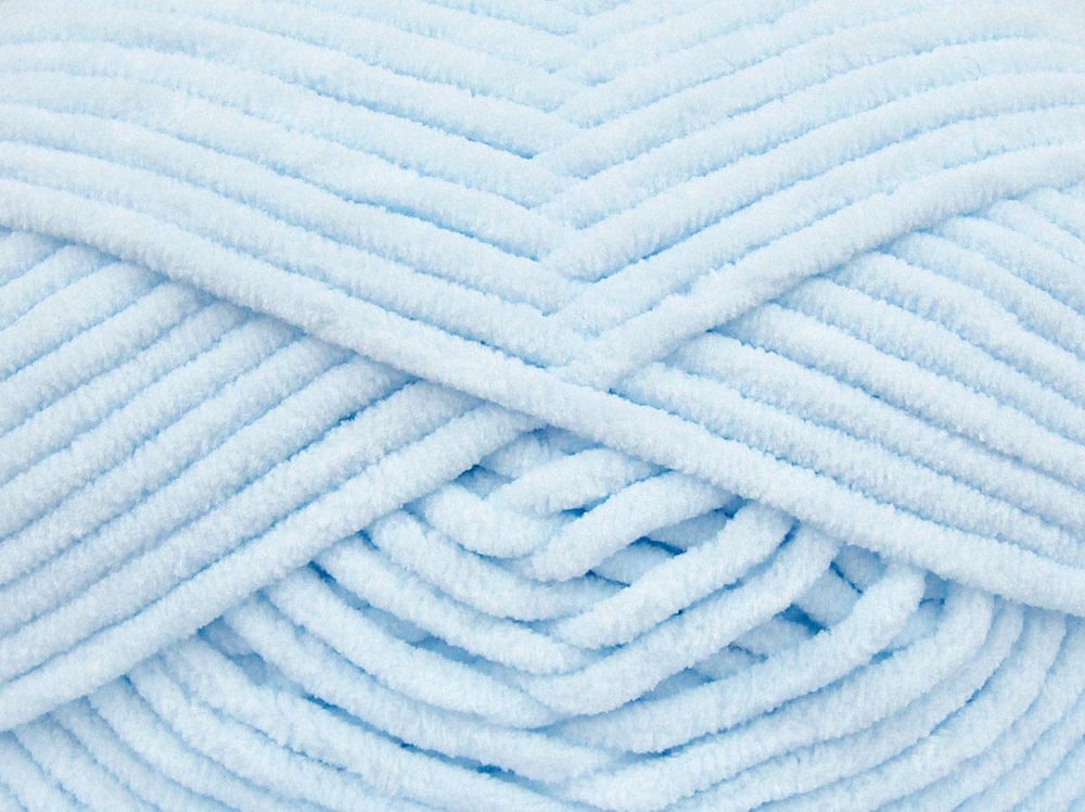 4x100gr. VELVET CHENILLE Bebe Mavisi Mikro Polyester Kışlık, Bebe, Şönil, Worsted