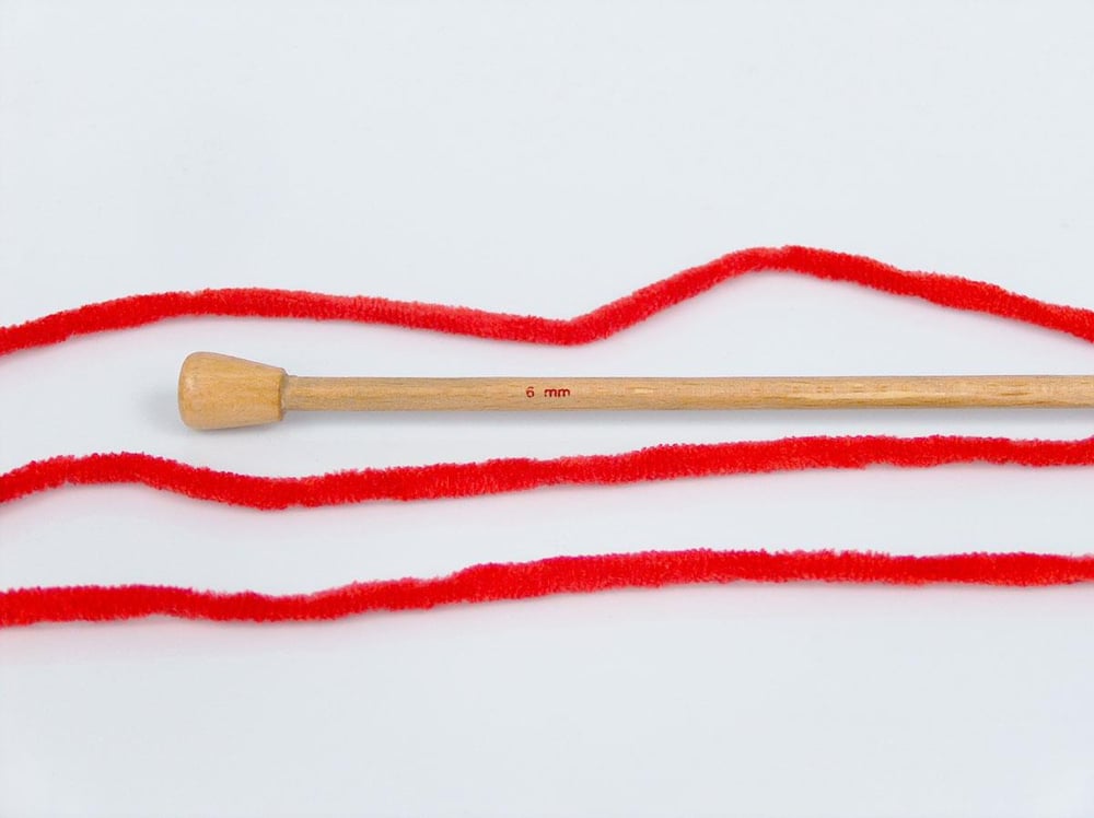 4x100gr. VELVET CHENILLE Kırmızı Mikro Polyester Kışlık, Bebe, Şönil, Worsted