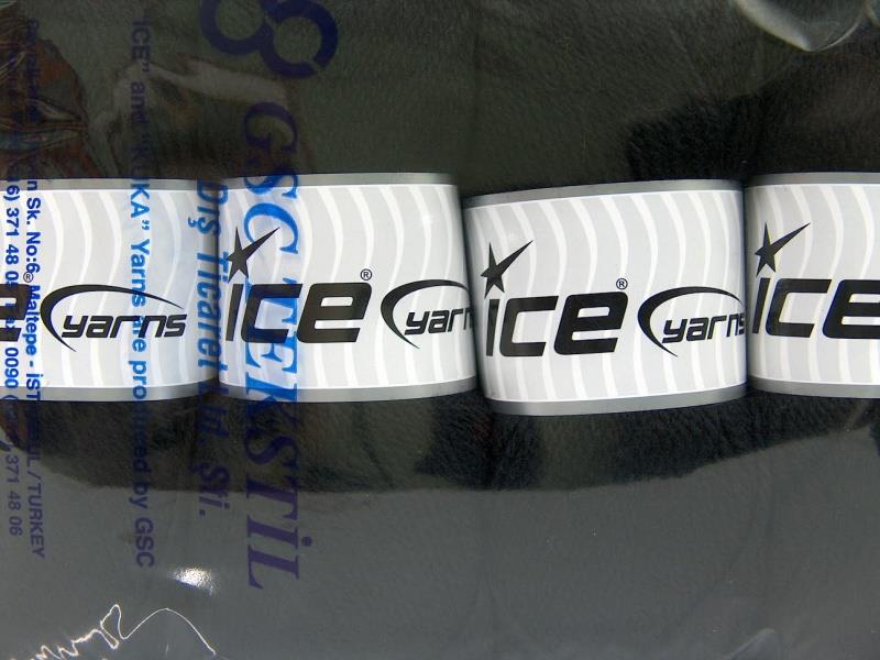 4x100gr. VIRGIN WOOL DELUXE Siyah Yeni Yün Lüks, Kışlık, 100% Yün