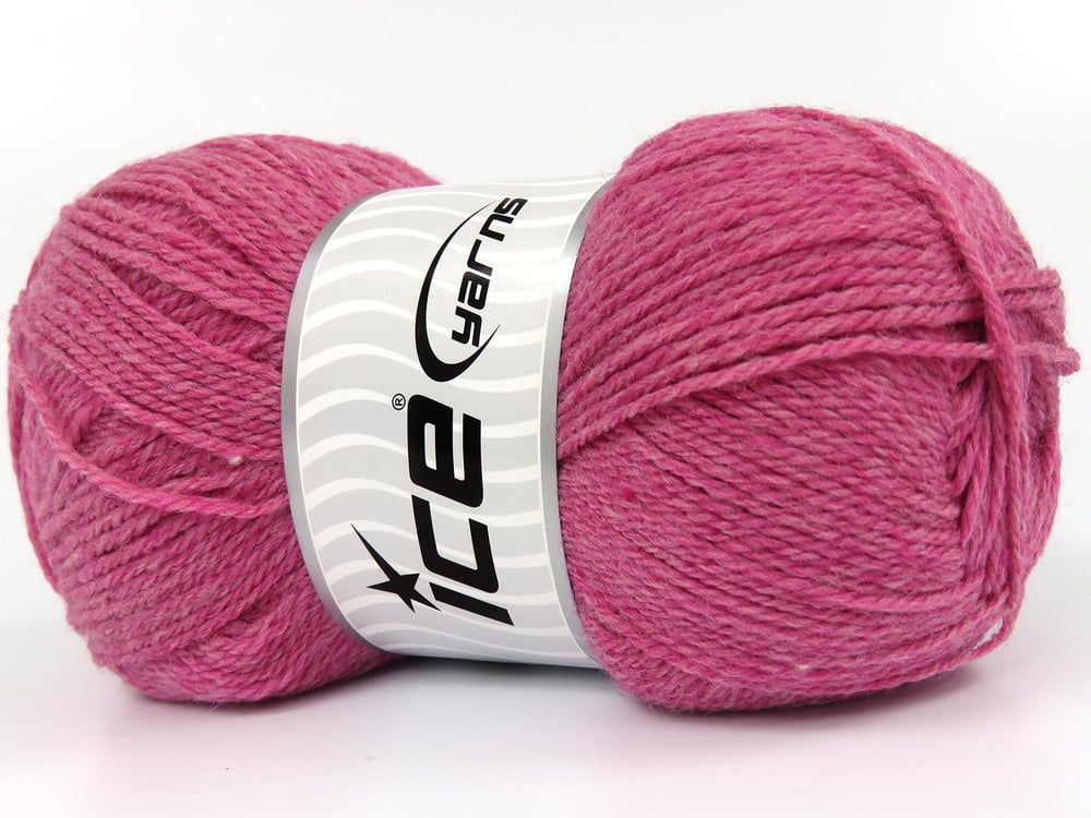 4x100gr. VIRGIN WOOL DELUXE Pembe Yeni Yün Lüks, Kışlık, 100% Yün