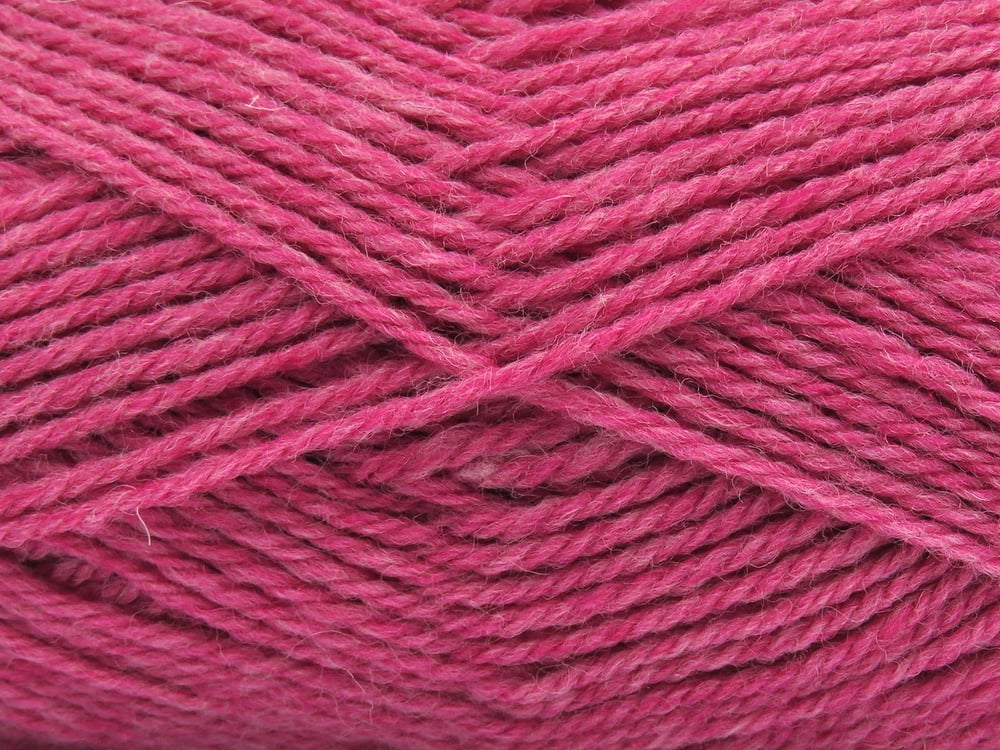 4x100gr. VIRGIN WOOL DELUXE Pembe Yeni Yün Lüks, Kışlık, 100% Yün