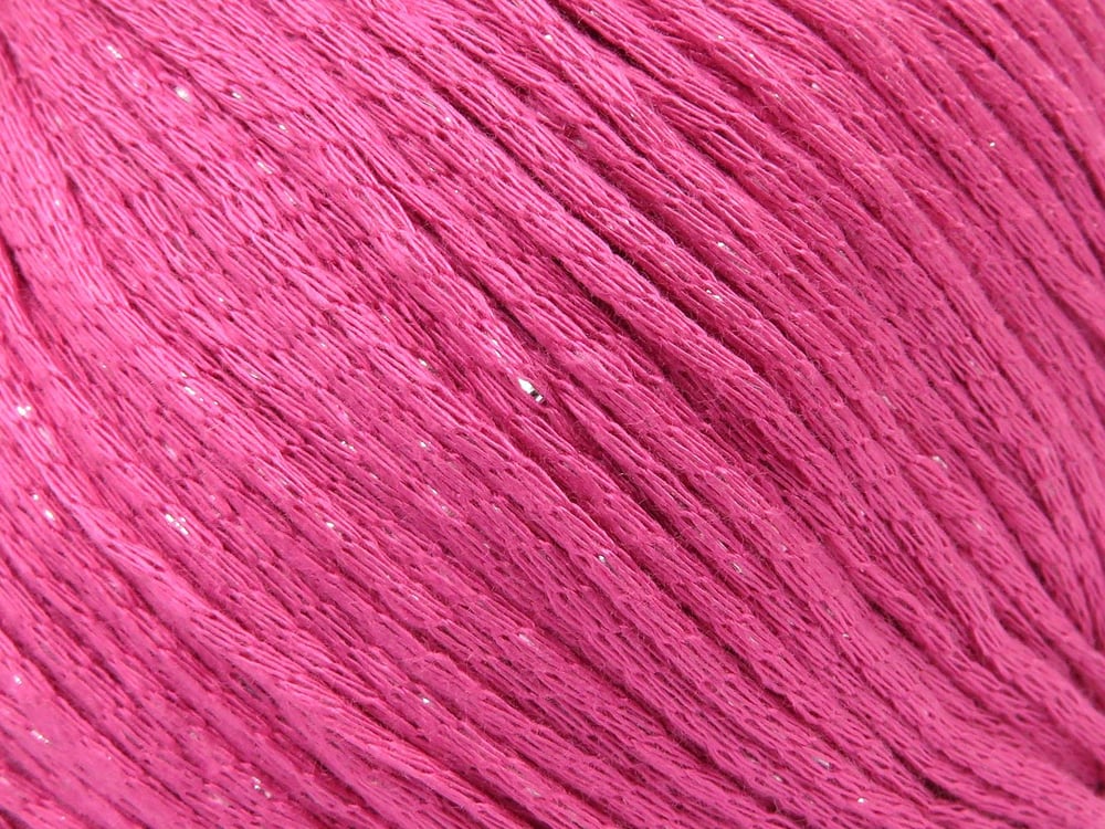 4x100gr. VISCOSE GLITZ Şeker pembe Metalik Simli, Viskon Metalik Simli, Viskon, Yazlık İplikler