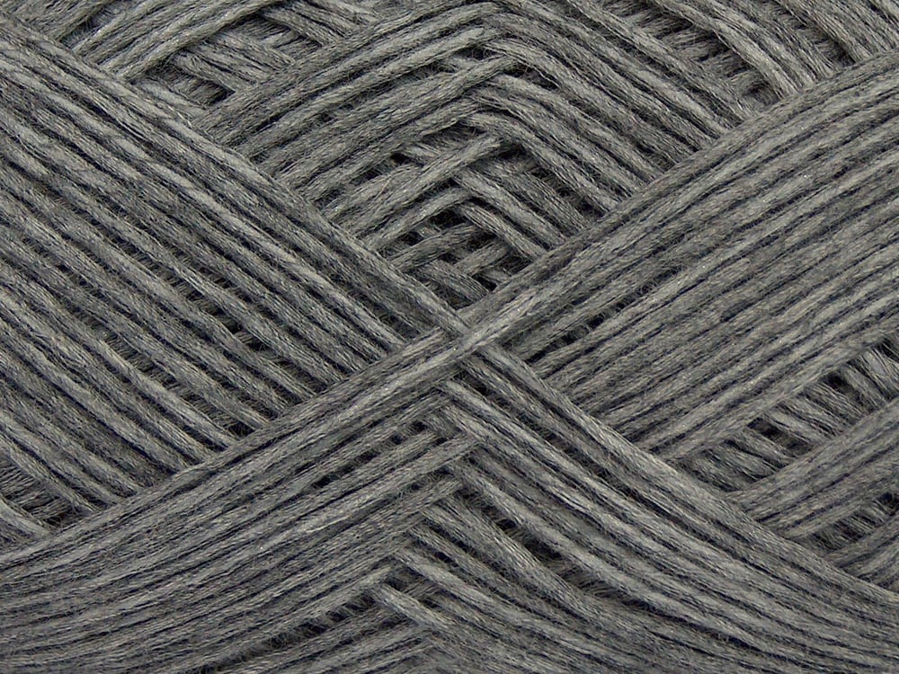 Lot of 8 Skeins Ice Yarns VIVENSE (67% Cotton) Hand Knitting Yarn Grey Melange