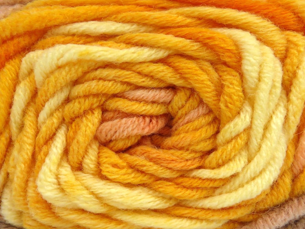 3x100gr. WOOL SUPERBULKY BATIK Açık Somon, Açık Kamel, Altın tonları Yün, Akrilik Kışlık, Yün, Düz iplikler, Çok Kalın, Batik Desenli, Akrilik