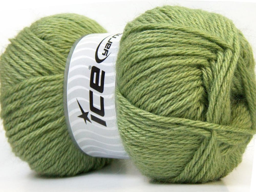 4x100gr. ZERDA ALPACA Yeşil Alpaka, dralon Lüks, Alpaka, Kışlık, Worsted