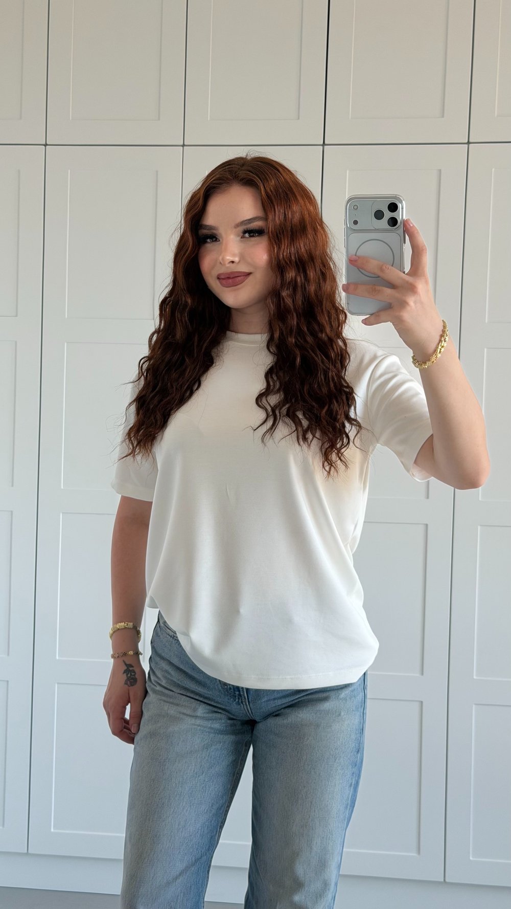 Everdays Basıc Tişört Beyaz