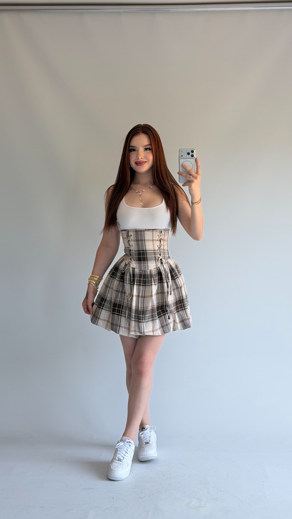 Cambridge Plaid Dress