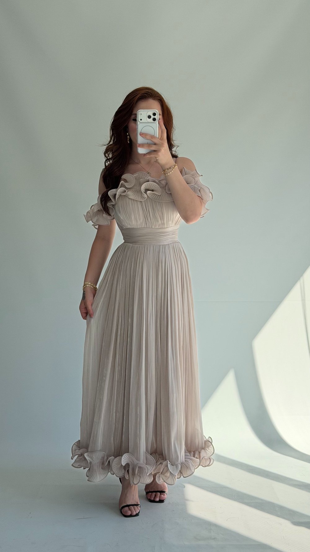 Alina Embellished Stone Evening Gown