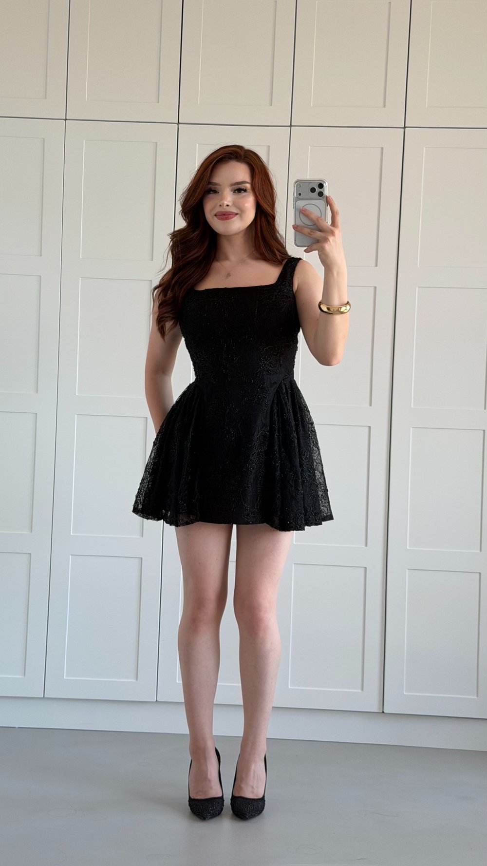 Mabel Mini Elbise Siyah