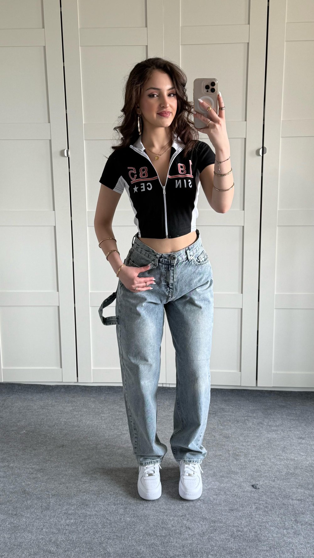 Barrel Bol Kesim Baggy Jean Açık Mavi
