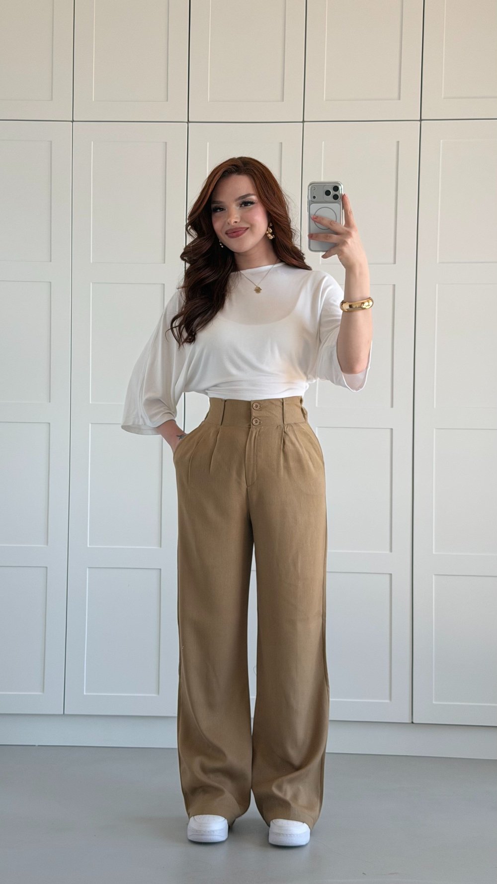 Nicole Keten Pantolon Camel