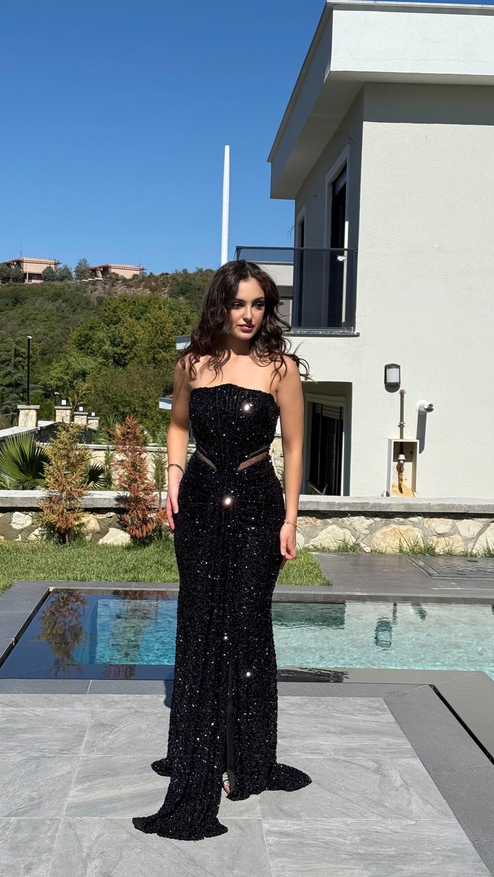 Diva Pul Payet Abiye Siyah