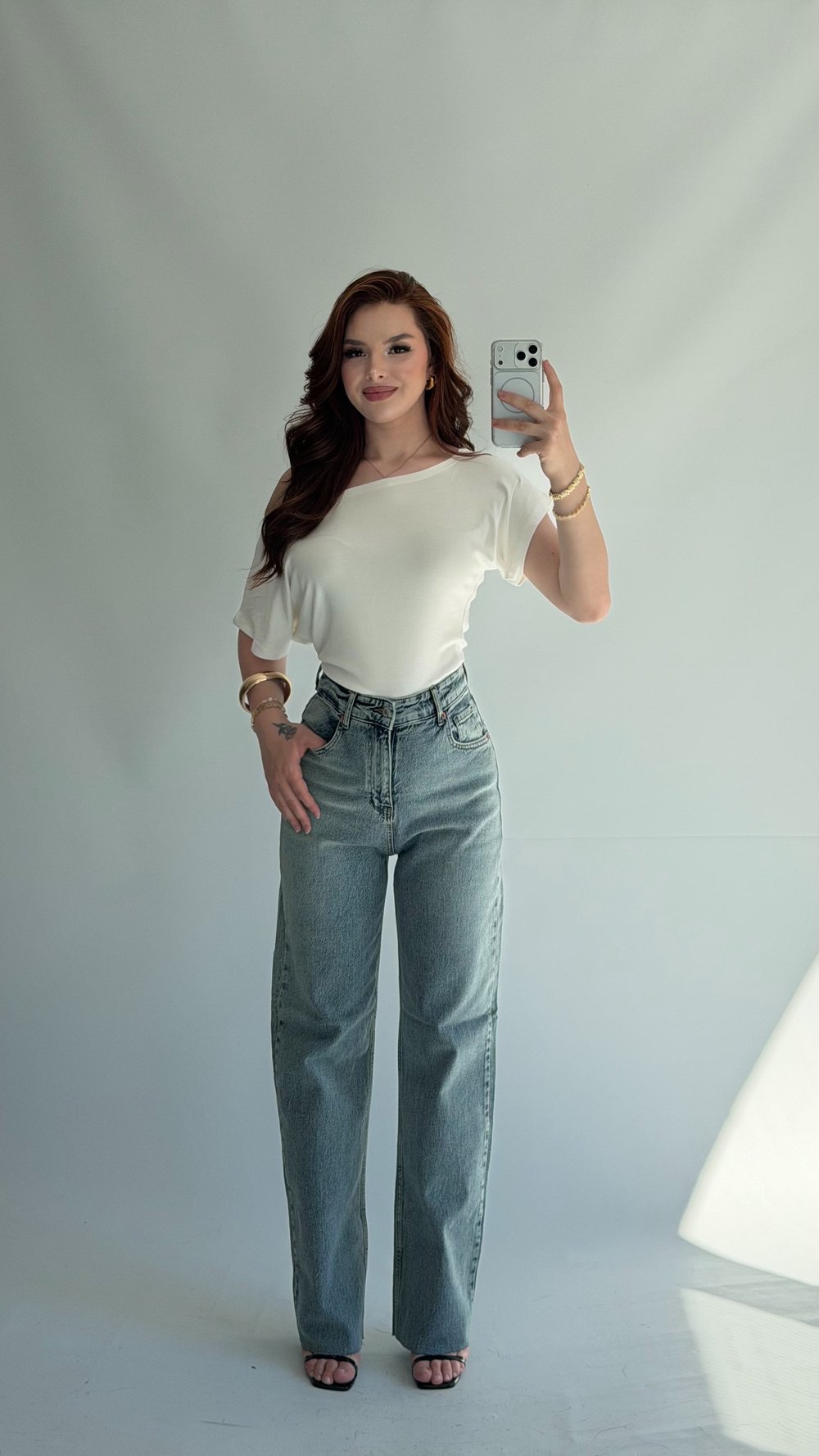Trend Straight Cut Jean Grey