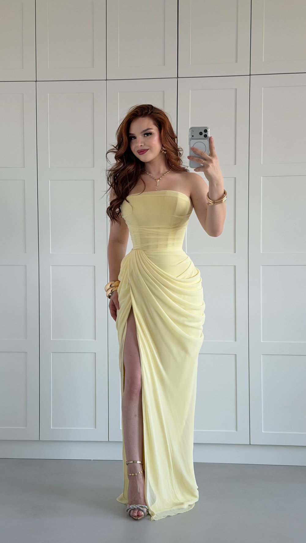 Belle Princess Dress Yellow 