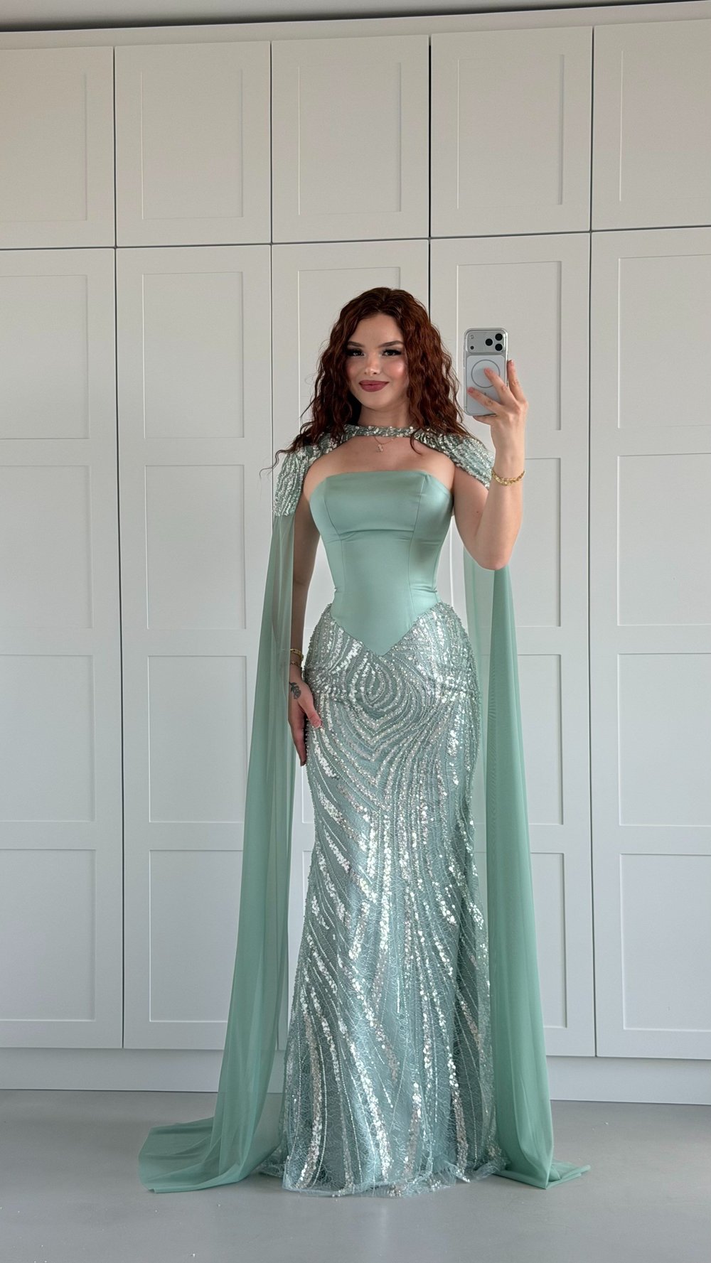 Disney Channel Abiye Mint Yeşili