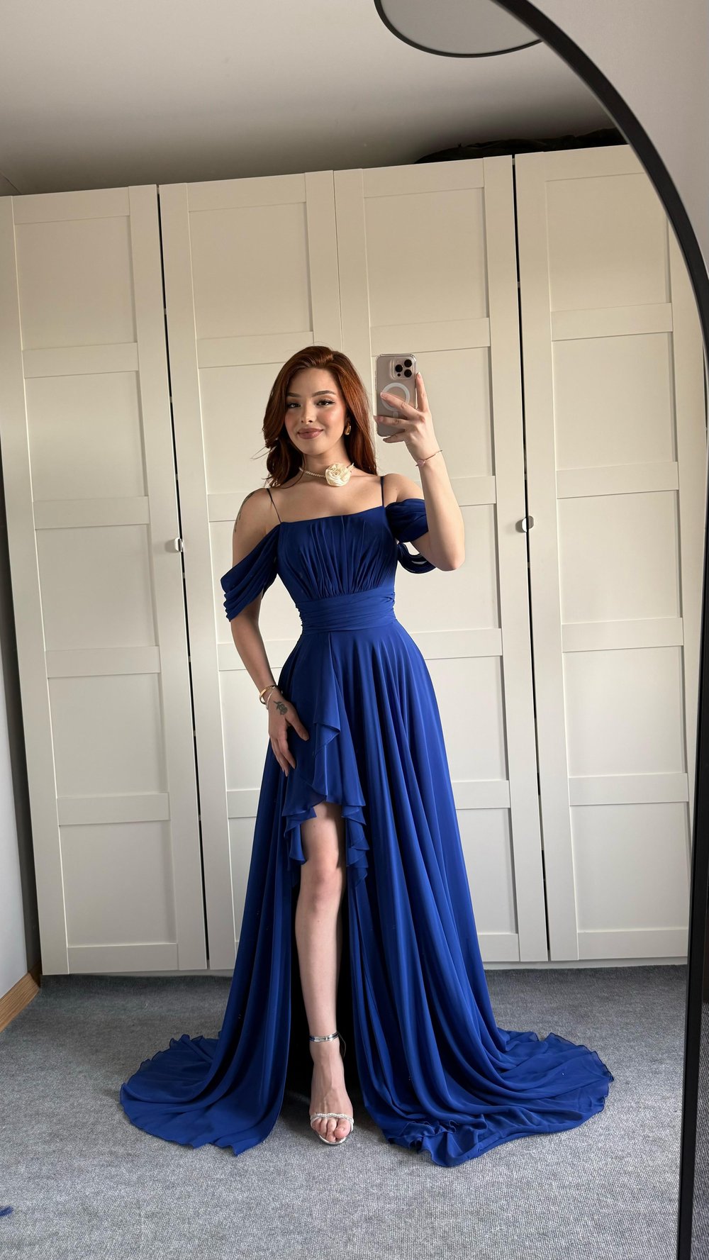 Helen Şifon Abiye Saks