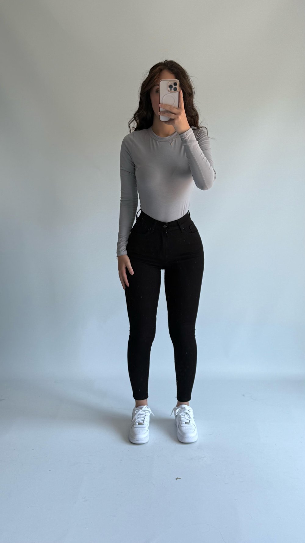 Horse Skiny Jeans Siyah