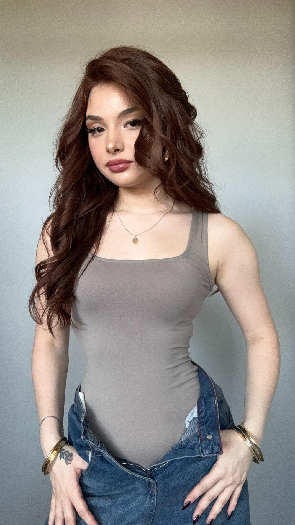 Kare Yaka Bodysuit Vizon