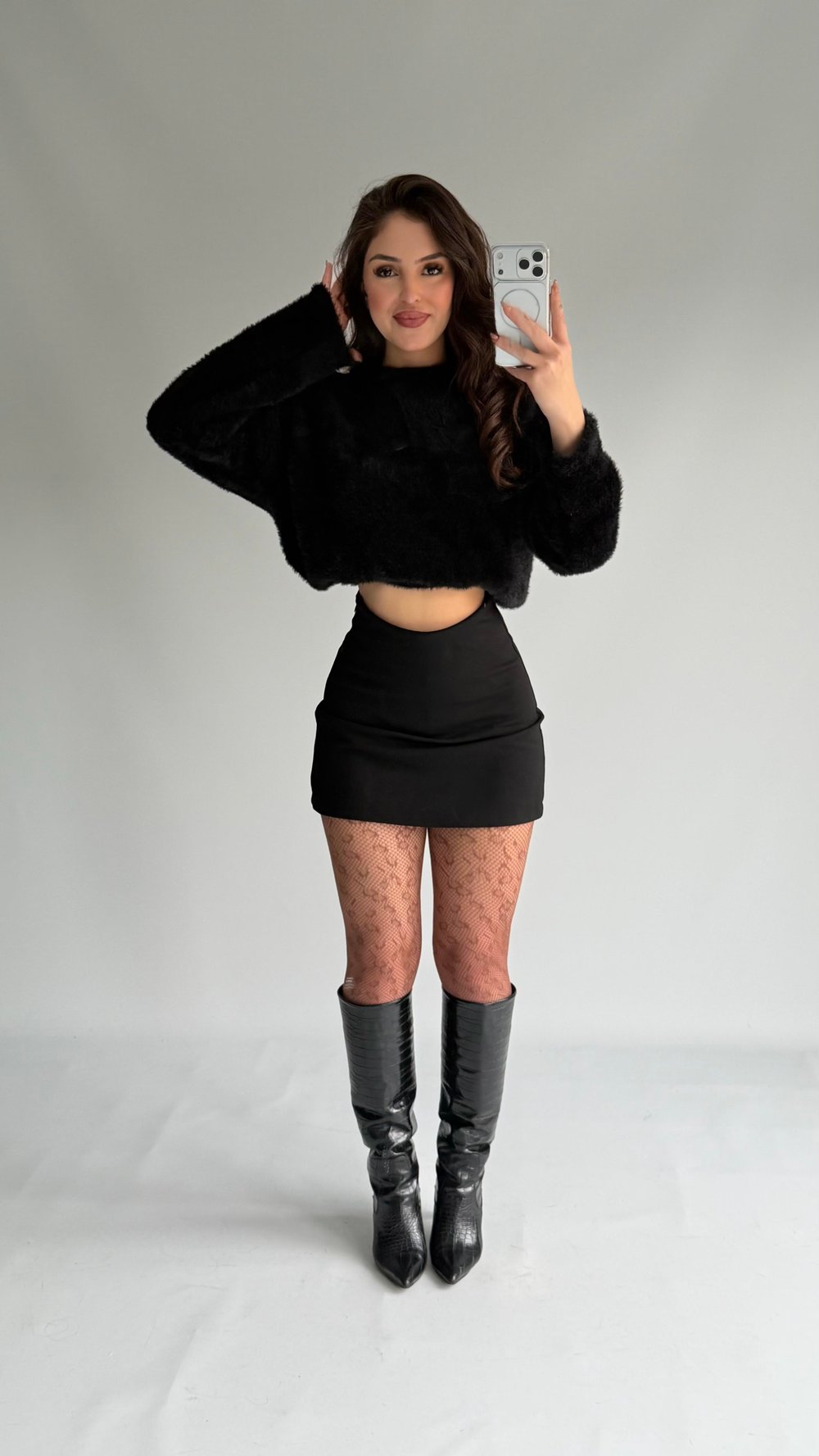 Marka Şort Etek Siyah 