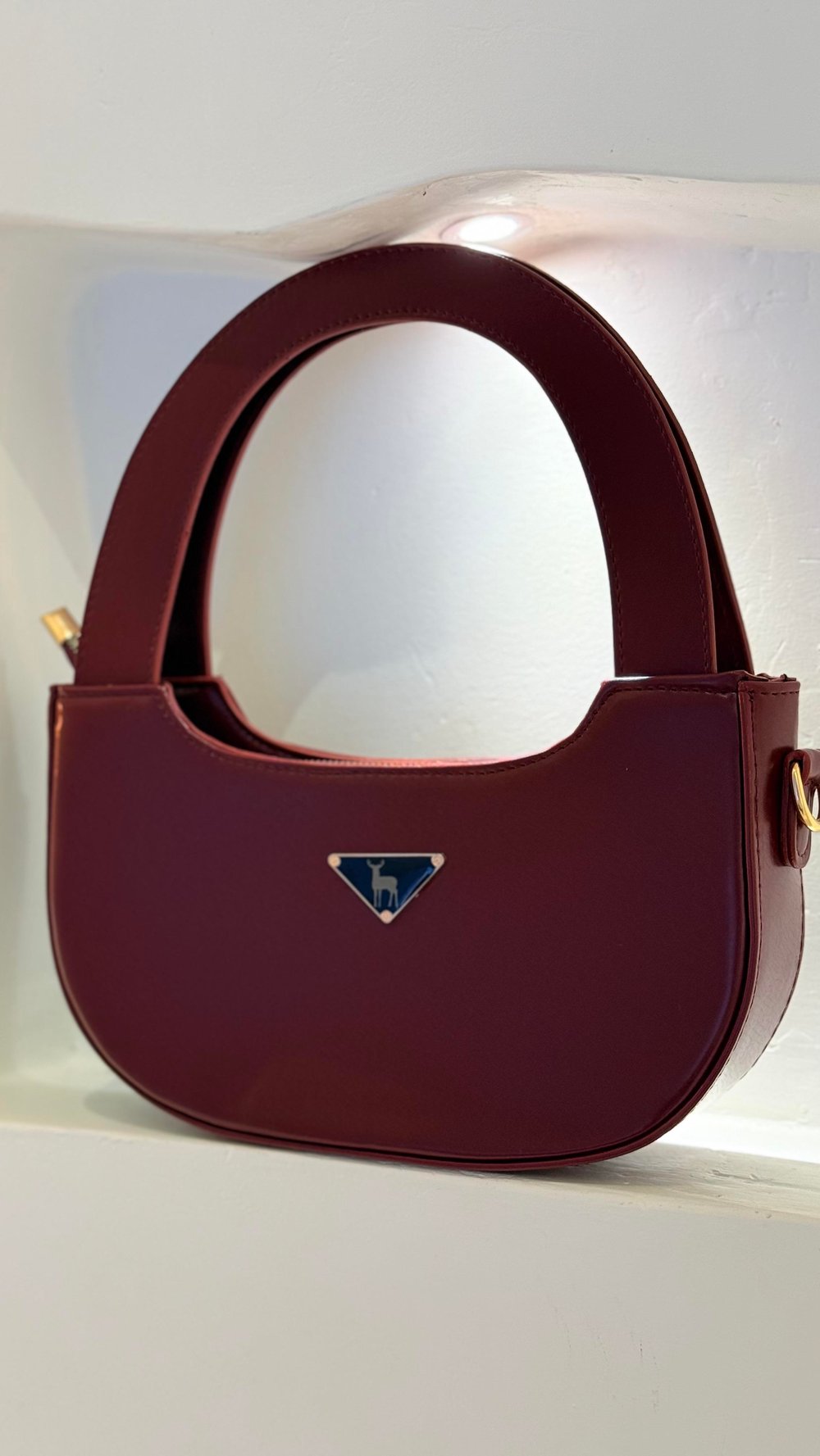 Prada Boss Çanta Bordo