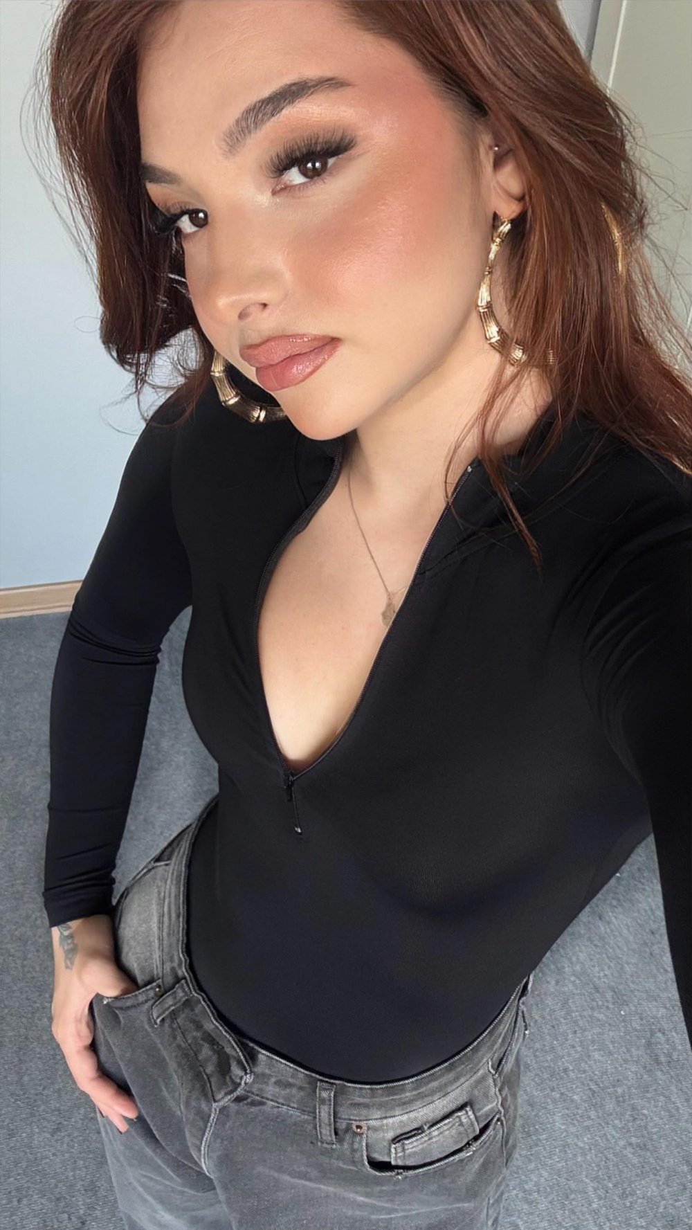 Sport Bodysuit Siyah